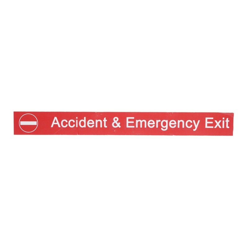 Accident & Emergency 110x12